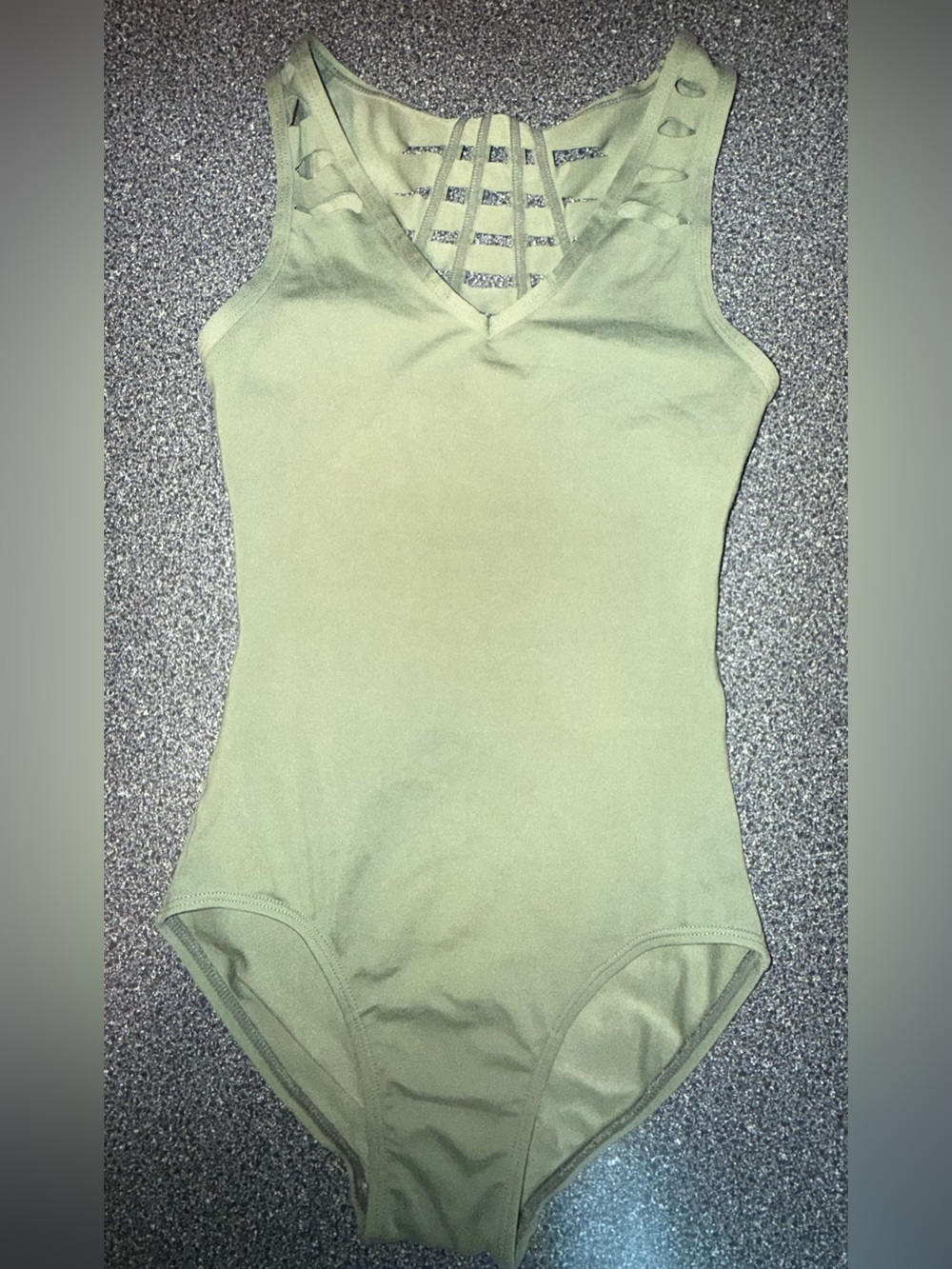Jo & Jax Olive Green Leotard Size XX-Small Adult